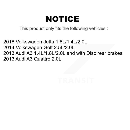 Brake Pads Kit-KSW-100425 - Kit.bestparts.ca