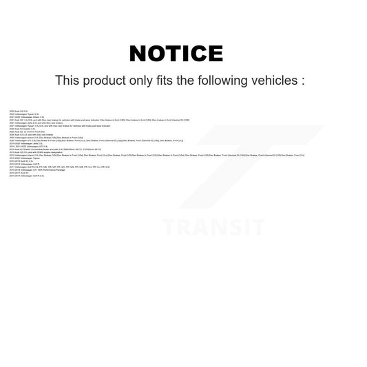 Brake Pads Kit-KSW-100427 - Kit.bestparts.ca