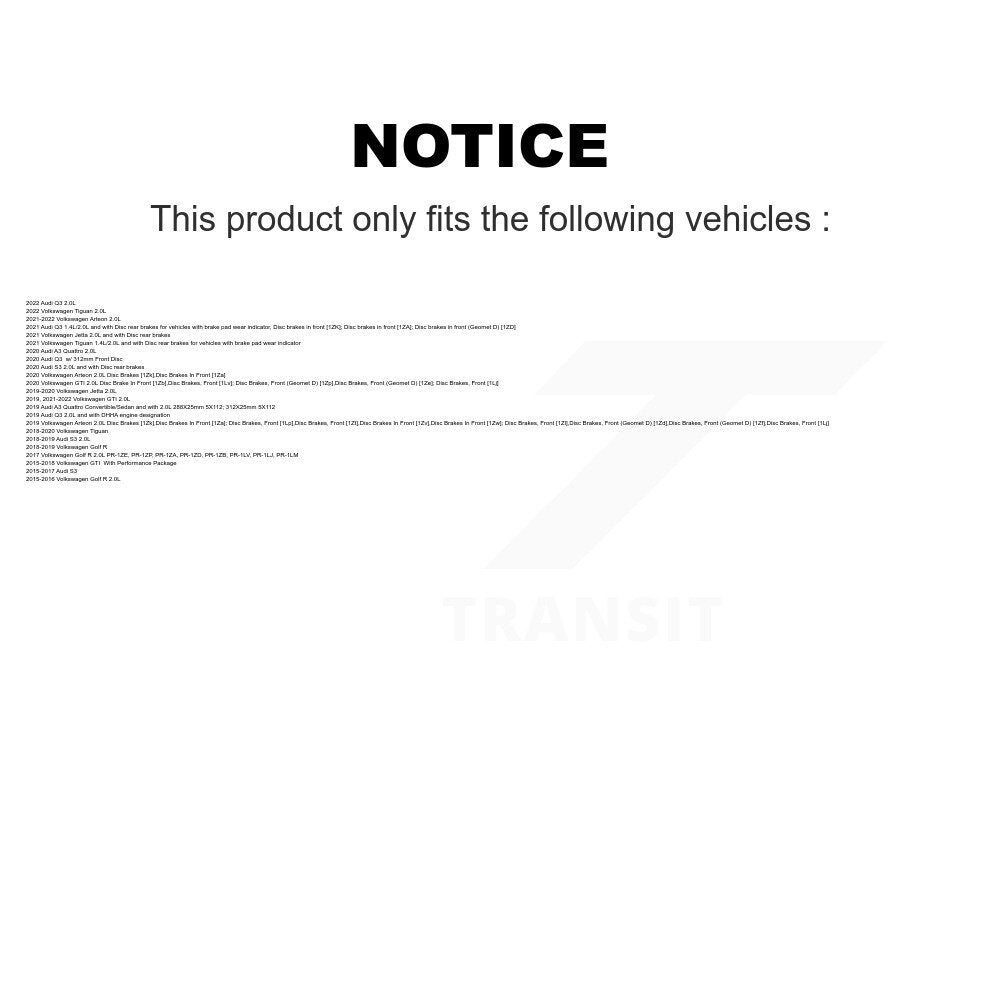 Brake Pads Kit-KSW-100427 - Kit.bestparts.ca Kit.bestparts.ca
