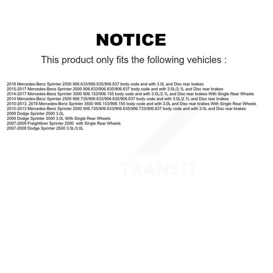 Brake Pads Kit-KSW-100609 - Kit.bestparts.ca