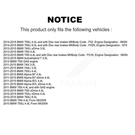Brake Pads Kit-KSW-100642 - Kit.bestparts.ca