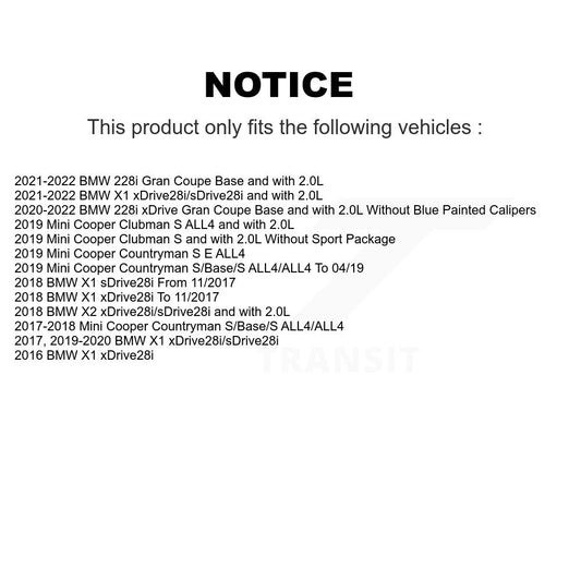 Brake Pads Kit-KSW-100740 - Kit.bestparts.ca