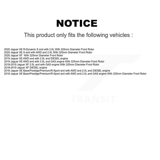 Brake Pads Kit-KSW-100768 - Kit.bestparts.ca
