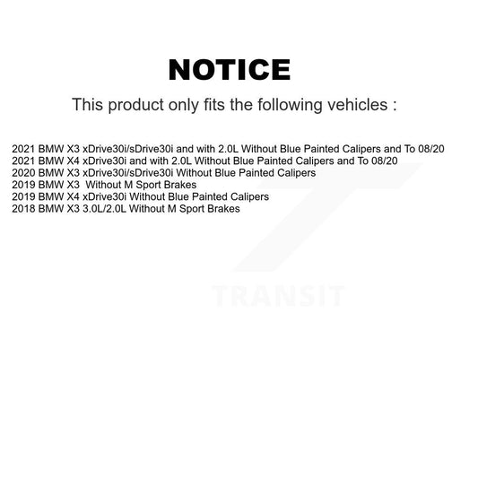 Brake Pads Kit-KSW-100776 - Kit.bestparts.ca