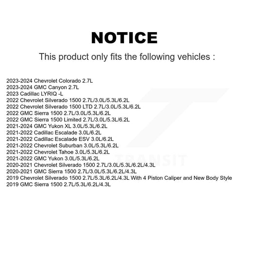 Brake Pads Kit-KSW-100811 - Kit.bestparts.ca