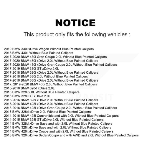 Brake Pads Kit-KSW-100837 - Kit.bestparts.ca