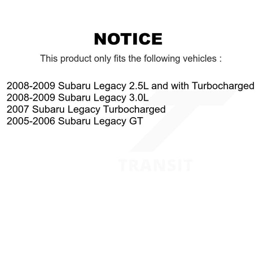 Brake Pads Kit-KTC-100053 - Kit.bestparts.ca
