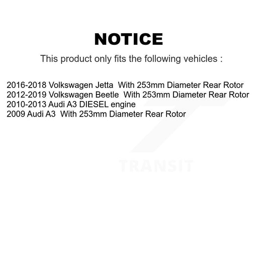 Brake Pads Kit-KTC-100068 - Kit.bestparts.ca