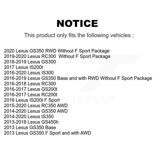 Brake Pads Kit-KTC-100073 - Kit.bestparts.ca