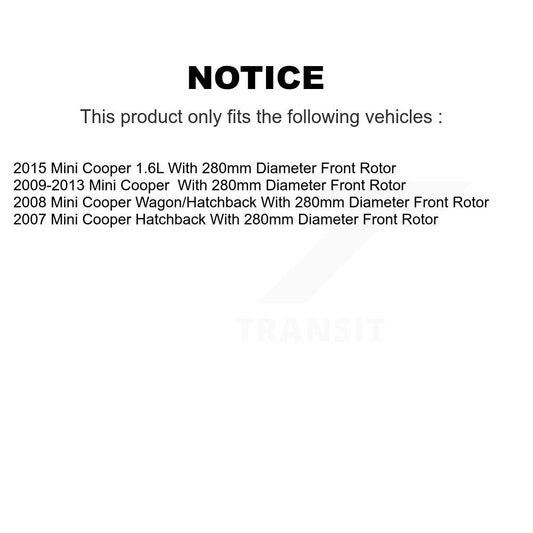 Brake Pads Kit-KTC-100135 - Kit.bestparts.ca