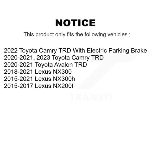 Brake Pads Kit-KTC-100142 - Kit.bestparts.ca