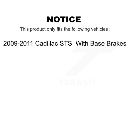 Brake Pads Kit-KTC-100149 - Kit.bestparts.ca
