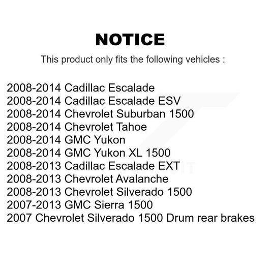 Brake Pads Kit-KTC-100158 - Kit.bestparts.ca