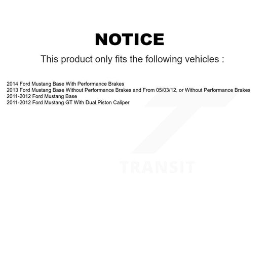 Brake Pads Kit-KTC-100216 - Kit.bestparts.ca