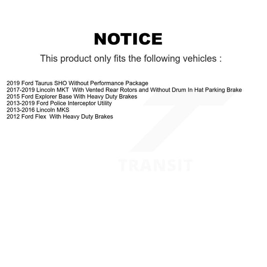 Brake Pads Kit-KTC-100262 - Kit.bestparts.ca