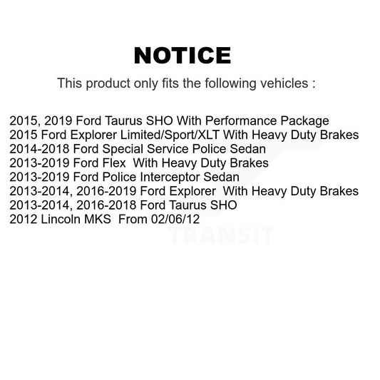 Brake Pads Kit-KTC-100263 - Kit.bestparts.ca