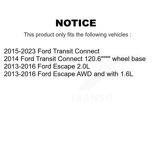 Brake Pads Kit-KTC-100272 - Kit.bestparts.ca