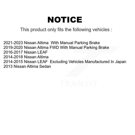 Brake Pads Kit-KTC-100275 - Kit.bestparts.ca