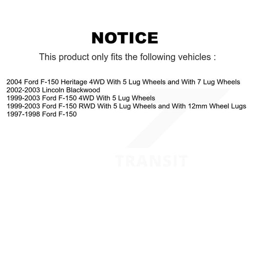 Brake Pads Kit-KTC-100359 - Kit.bestparts.ca