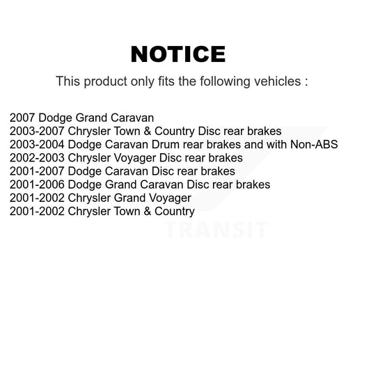 Brake Pads Kit-KTC-100438 - Kit.bestparts.ca