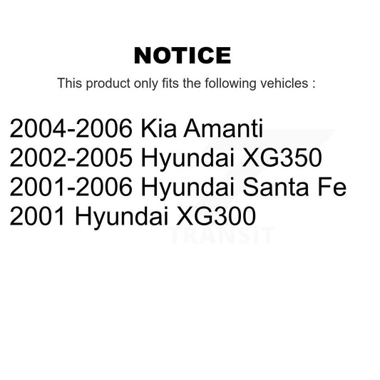 Brake Pads Kit-KTC-100439 - Kit.bestparts.ca