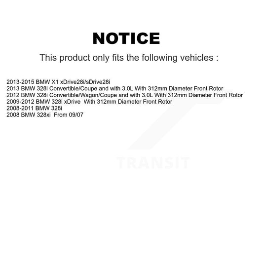Brake Pads Kit-KTC-100476 - Kit.bestparts.ca