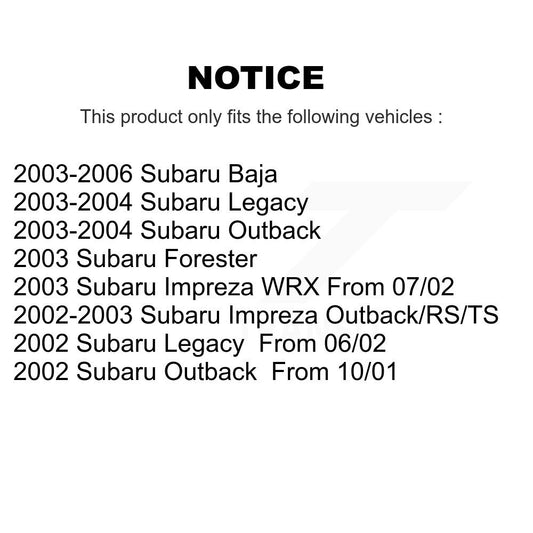 Brake Pads Kit-KTC-100487 - Kit.bestparts.ca