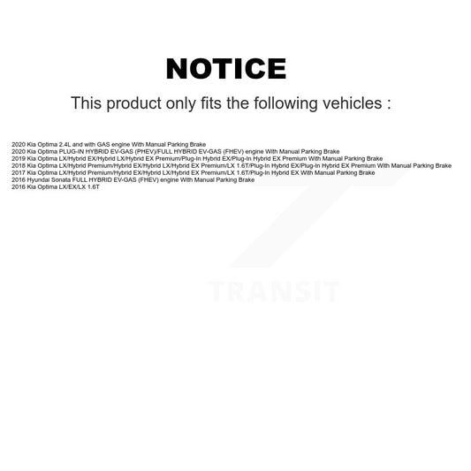 Brake Pads Kit-KTC-100536 - Kit.bestparts.ca