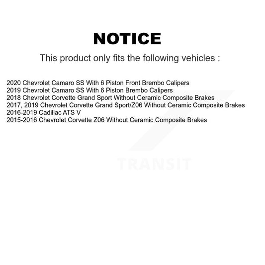 Brake Pads Kit-KTC-100576 - Kit.bestparts.ca