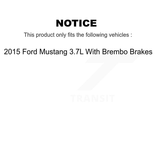 Brake Pads Kit-KTC-100592 - Kit.bestparts.ca