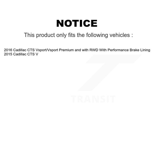 Brake Pads Kit-KTC-100636 - Kit.bestparts.ca