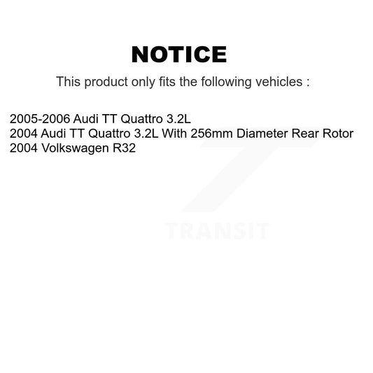Brake Pads Kit-KTC-100646 - Kit.bestparts.ca