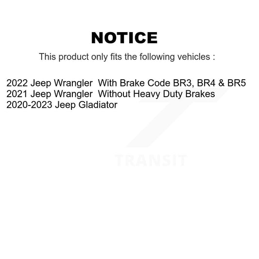 Brake Pads Kit-KTC-100653 - Kit.bestparts.ca