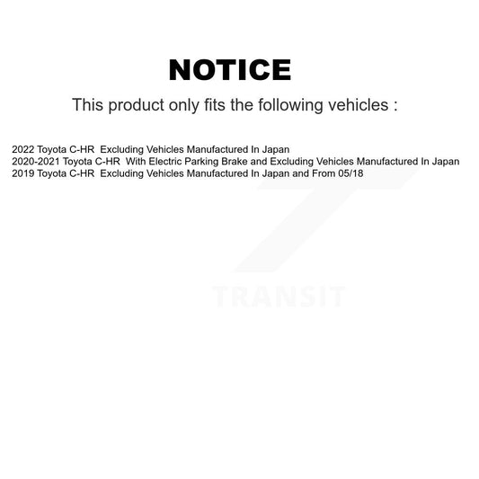 Brake Pads Kit-KTC-100657 - Kit.bestparts.ca