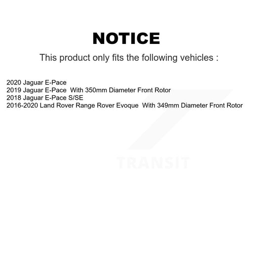 Brake Pads Kit-KTC-100689 - Kit.bestparts.ca