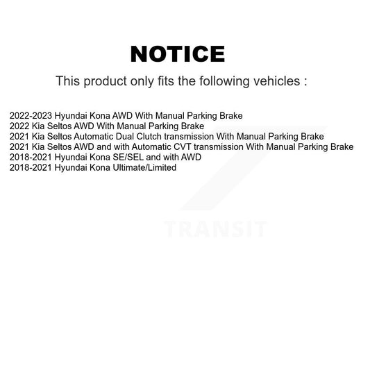 Brake Pads Kit-KTC-100728 - Kit.bestparts.ca