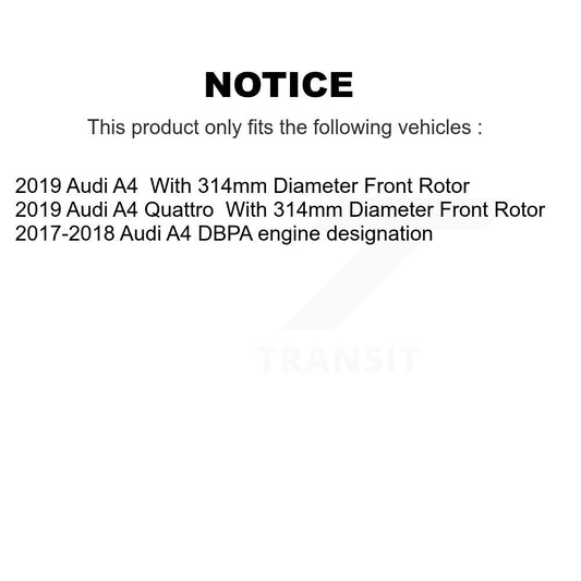 Brake Pads Kit-KTC-100782 - Kit.bestparts.ca
