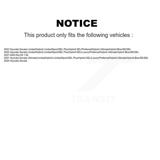 Brake Pads Kit-KTC-100801 - Kit.bestparts.ca