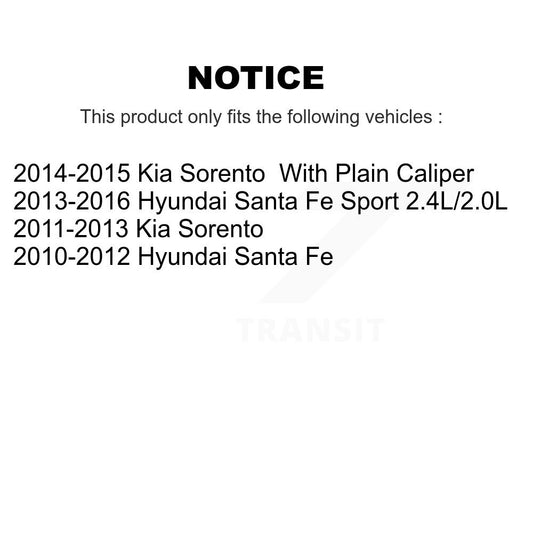 Brake Pads Kit-KTC-100817 - Kit.bestparts.ca