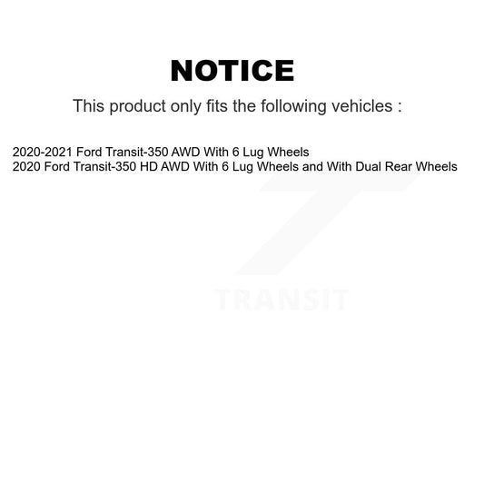 Brake Pads Kit-KTC-100838 - Kit.bestparts.ca