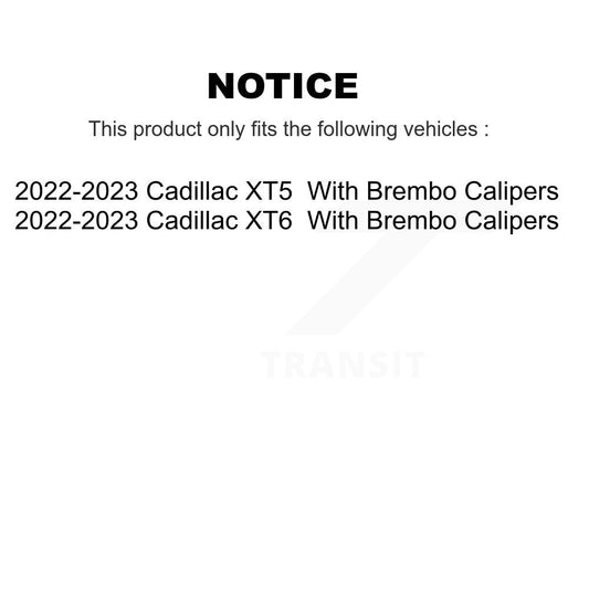 Brake Pads Kit-KTC-100873 - Kit.bestparts.ca