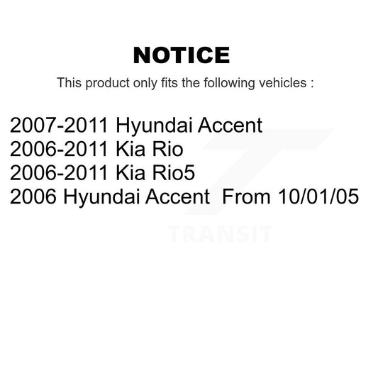 Brake Pads Kit-KTN-100018 - Kit.bestparts.ca