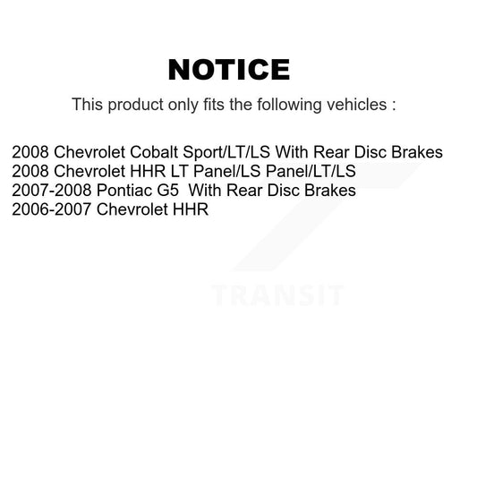 Brake Pads Kit-KTN-100019 - Kit.bestparts.ca