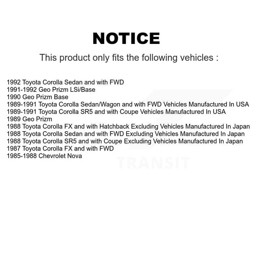 Brake Pads Kit-KTN-100048 - Kit.bestparts.ca