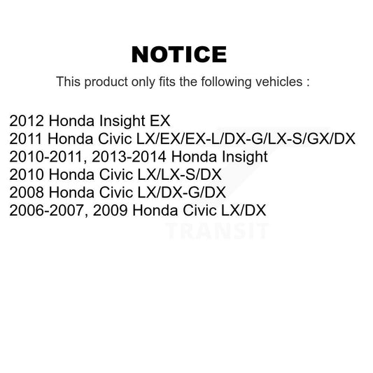 Brake Pads Kit-KTN-100074 - Kit.bestparts.ca