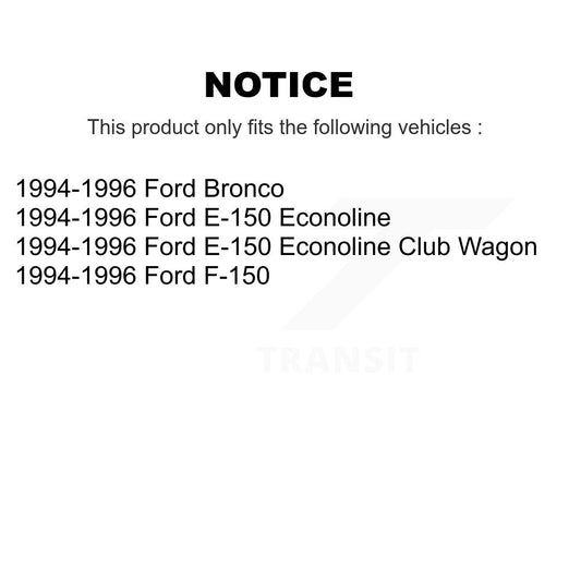 Brake Pads Kit-KTN-100105 - Kit.bestparts.ca