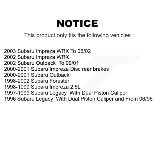 Brake Pads Kit-KTN-100137 - Kit.bestparts.ca