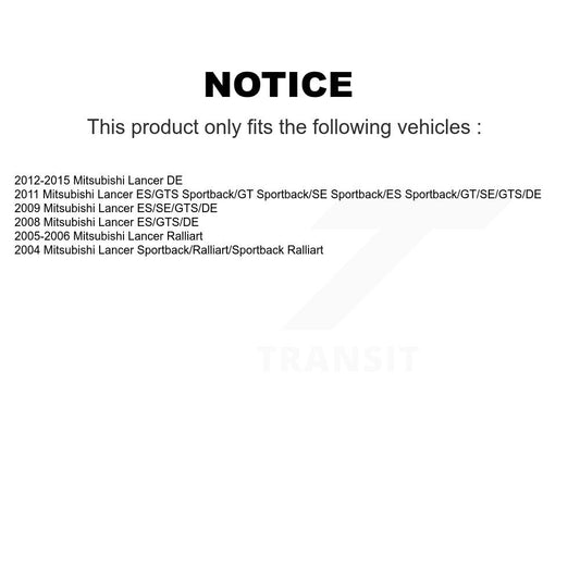 Brake Pads Kit-KTN-100183 - Kit.bestparts.ca