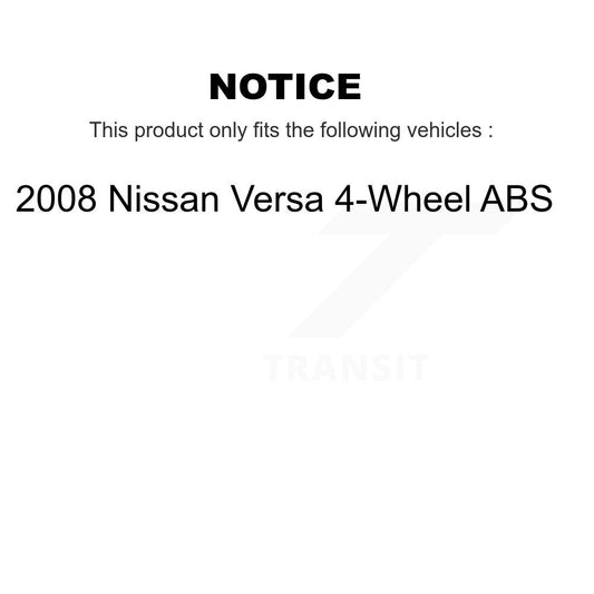 Brake Pads Kit-KTN-100240 - Kit.bestparts.ca