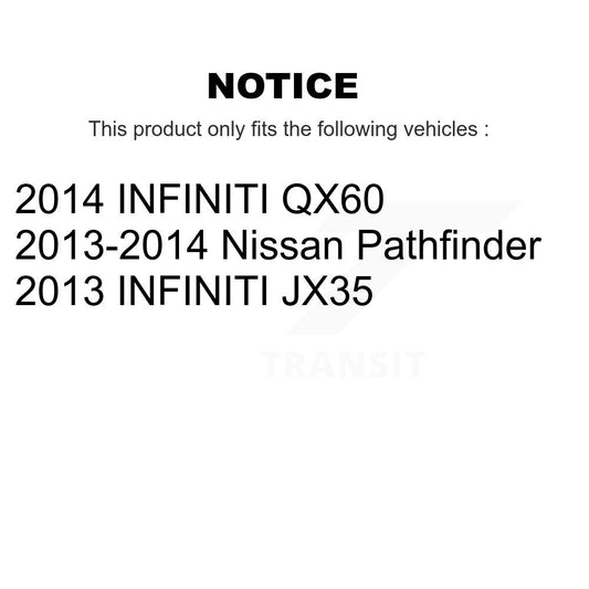 Brake Pads Kit-KTN-100542 - Kit.bestparts.ca